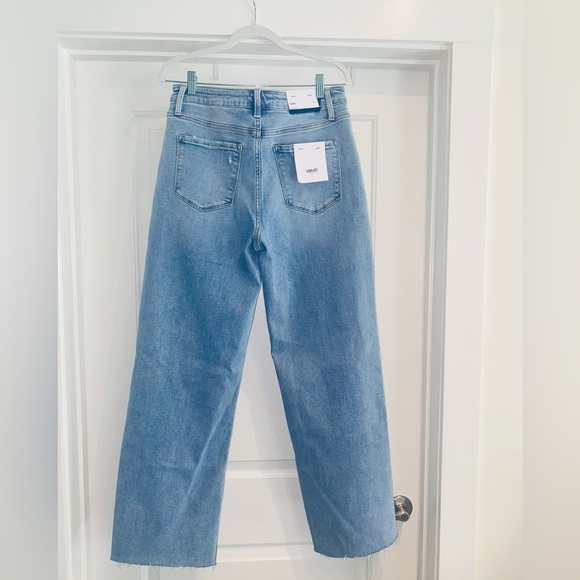 Women's Light Blue Distressed Jeans - Picture 4 of 4